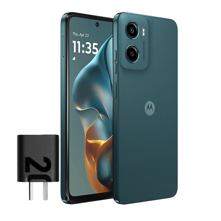 CELULAR MOTOROLA G05 (XT2523-2) 6.67" 4GB/64GB 50MP/8MP FOREST GREEN (PB6K0018AR) - Vista 1