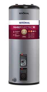 Termotanque Electrico Señorial Family 90L Carga Superior TTS-90 EAR