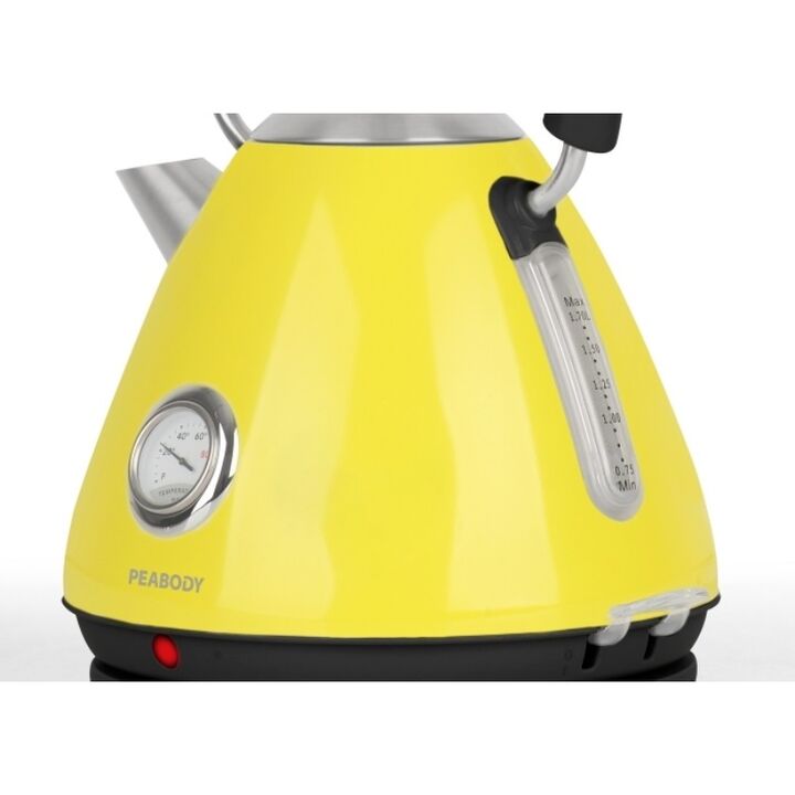 PAVA ELECTRICA PEABODY VINTAGE PE-KV8213-A - AMARILLA, 1.7LT. - Vista 3