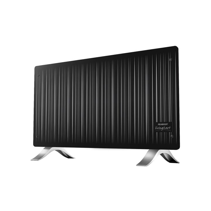 VITROCONVECTOR PEABODY PE-VC20RN - NEGRO, 2000W, C. ELECTRONICO, PIE DE PLASTICO - Vista 1