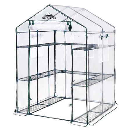 Invernadero South Port By Gadnic INV04 Estructura Acero Indoor Outdoor Cultivo Uv Con Estantes