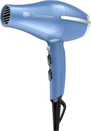 Secador De Pelo Gama Tempo Compact 3D Blue Titanio.