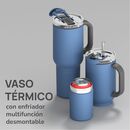 Vaso Asobu Duplex 660 ml  360 ml - Slate Grey - Miniatura 3