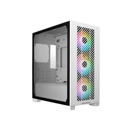 Gabinete Cooler Master Elite 301 Mini Tower Blanco 