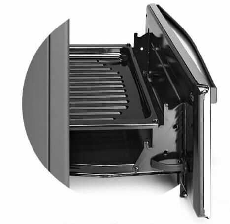 Cocina LONGVIE 12331G multigas grafito 56cm encendido luz A - Vista 9