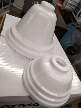 Ventilador Techo Abon Garden BEX444GA Metal Blanco 4 Palas