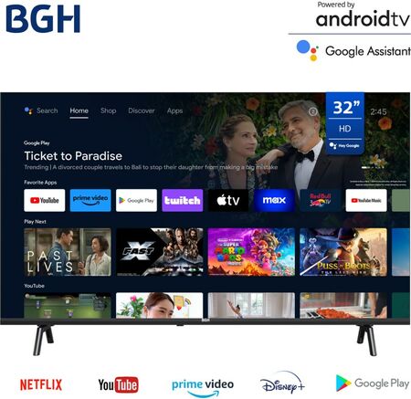 Smart Tv Led Bgh 32 Pulgadas Hd B3225S5A