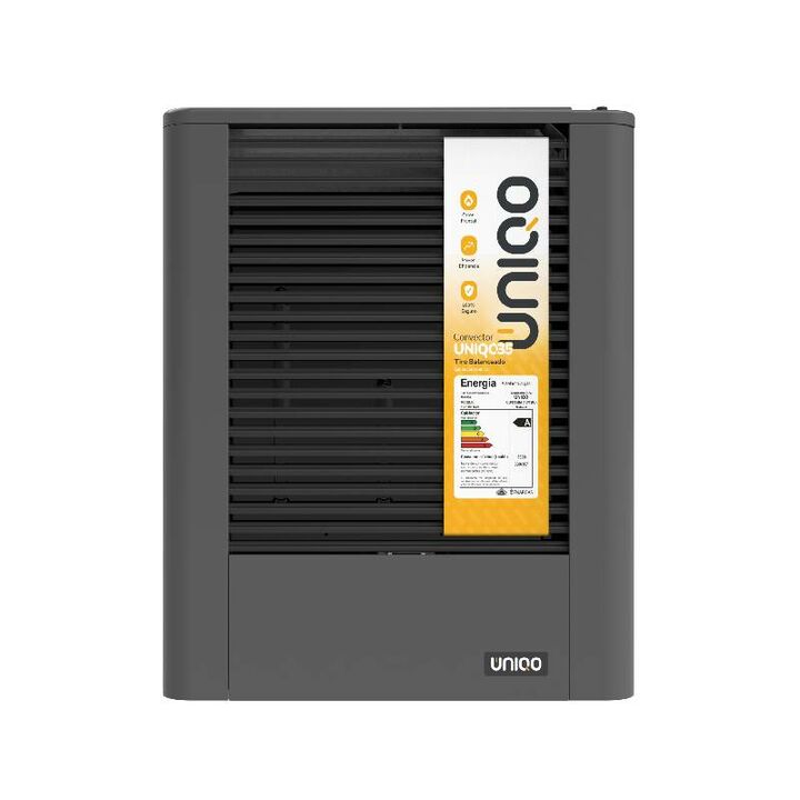 CALEFACTOR UNIQO 35TBU - 3500 kcal/h, TBU, MULTIGAS - Vista 1