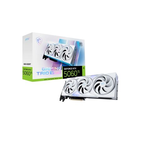 Placa de Video 8GB RTX5060 MSI Gaming Ti Oc White