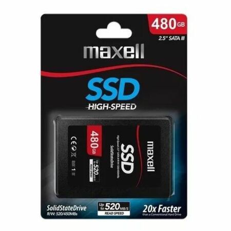 DISCO SSD INTERNO MAXELL 480GB SATA III 2.0