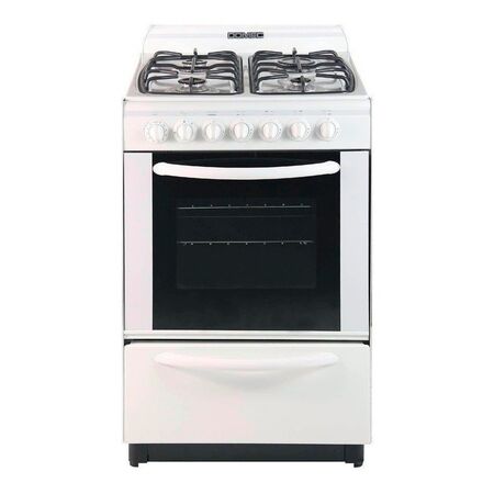 Cocina Multigas Domec Cbuleav 4 Hornallas 56cm Con Visor