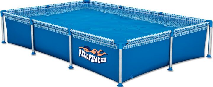 Pileta Estructural Rectangular Pelopincho Lona 1500 Litros - Vista principal