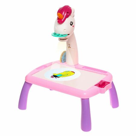 Mesa didáctica proyector Bebesit 2008 Unicornio Rosa