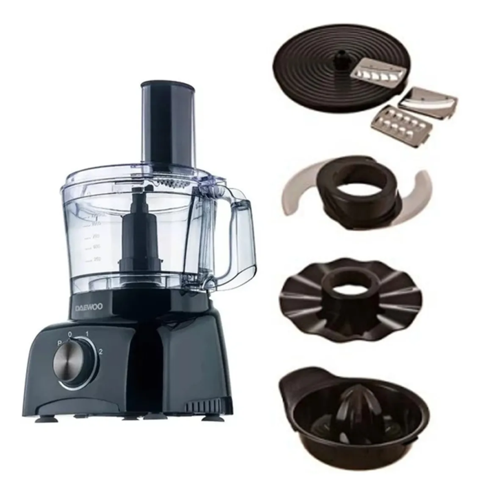 Multiprocesadora de Alimentos con Picadora y Rebanadora Daewoo DFP-732 - Vista principal