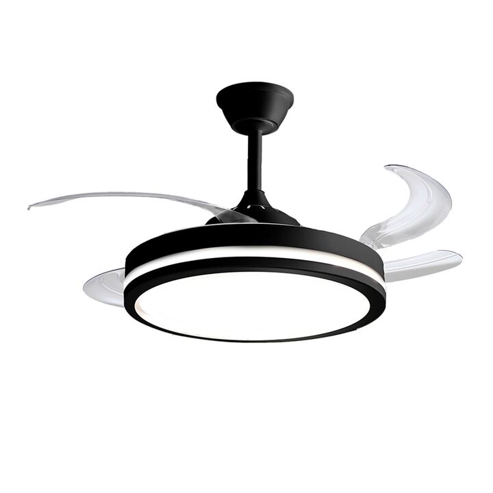 Ventilador De Techo Liliana 42'' Con Palas Retractiles Y Luz - Vista 1