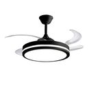 Ventilador De Techo Liliana 42'' Con Palas Retractiles Y Luz - Miniatura 1