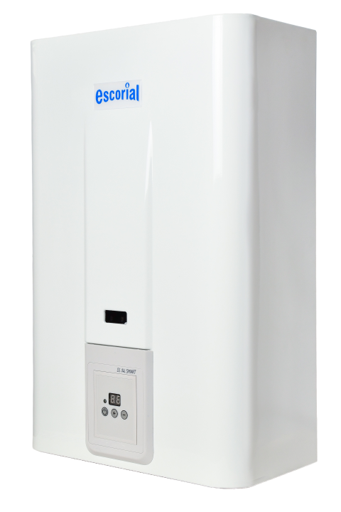 Calefon ESCORIAL CE-14L SMART DIGITAL GAS NATURAL sin llama piloto A - Vista 3