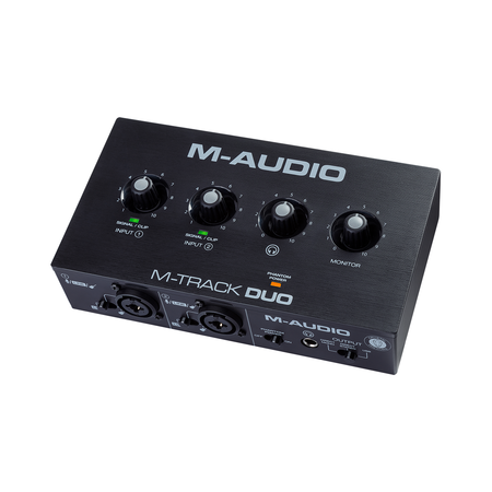 PLACA DE AUDIO	M-AUDIO	MTRACKAUDUO	NEGRO