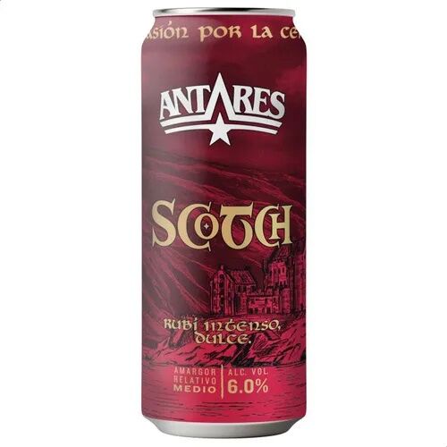 Cerveza Artesanal Antares Scotch Lata x 6 - Vista 1