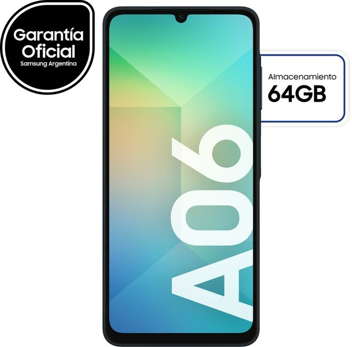 Samsung A06 Negro 64Gb - Vista principal