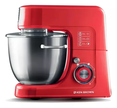 Batidora Planetaria De Pie Ken Brown Kh-791 Roja 10vel 800w Funcion Turbo