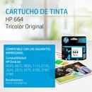 Cartucho de Tinta HP 664 F6V28AL TRICOLOR original 3775 3785 - Miniatura 2