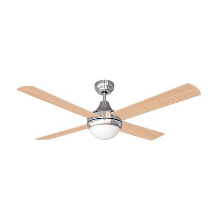 Ventilador de Techo Liliana VTHM314 4 Palas de Madera Haya/Wengue 120cm 5 Velocidades Plafón