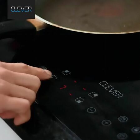 Anafe Eléctrico CLEVER 4 Hornallas Vitrocerámico