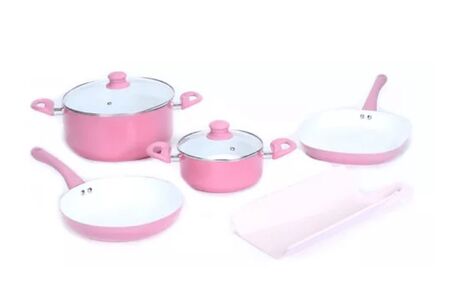 Set De 6 Piezas Rosa Carol 47321- RSS