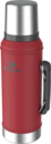 Termo Clasico 950 Ml Con Manija Y Tapon Cebador Rojo Stanley - Miniatura 2