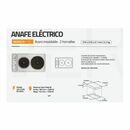 Anafe Electrico CLEVER 2 Hornallas Acero Inoxidable - Miniatura 2