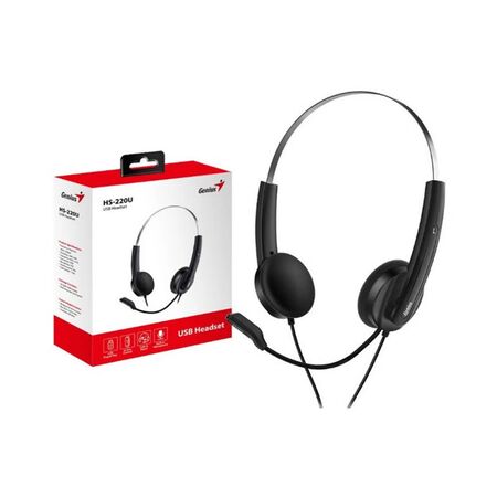 Auriculares con Microfono Genius HS220U USB Digital 