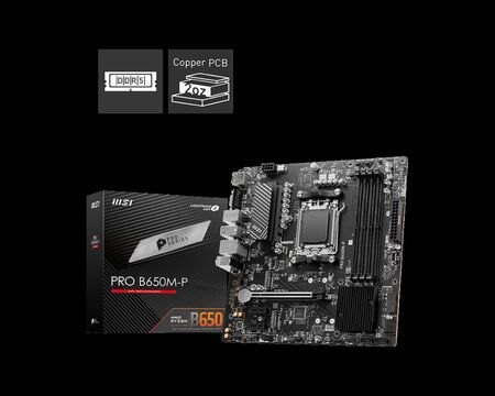 Mother MSI PRO B650M-P DDR5 AM5