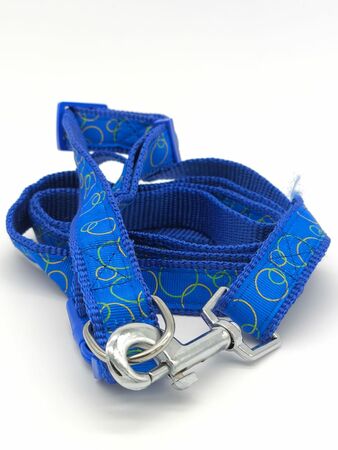 Correa De Perro Con Collar AZUL - 90485 AZL
