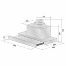 Campana Llanos Extensible - 60cm Negro - Miniatura 4