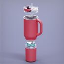 Vaso Asobu Duplex 660 ml  360 ml - Red - Miniatura 11