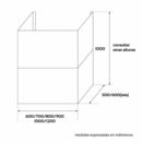 Campana Isla Maraldi Bull 90cm - Miniatura 3