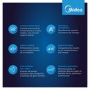 Heladera MIDEA MDRT489MTE46ADW No Frost Inverter Top Mount 340L Inox. - Miniatura 5