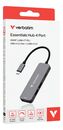 Hub Verbatim Multipuerto Usb-c Essentials 4 Puertos - Miniatura 8