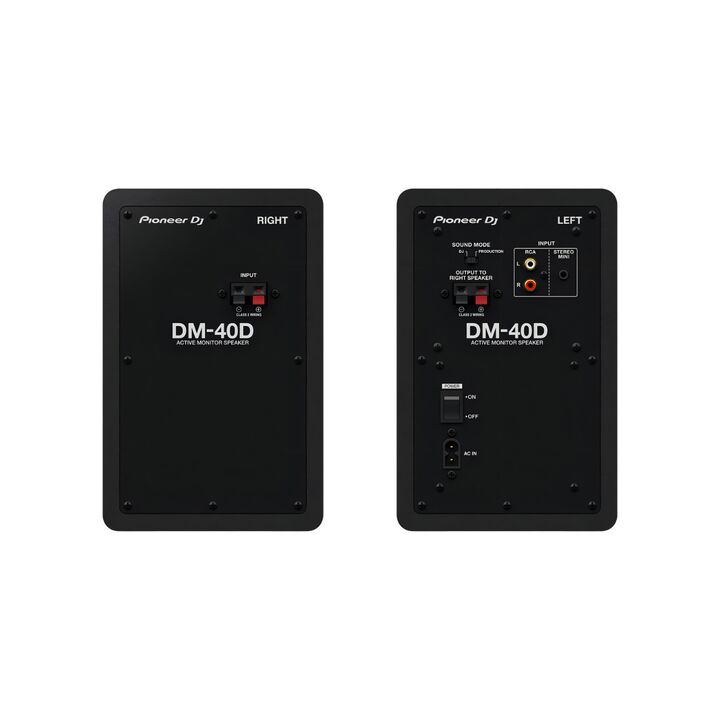 Monitor de estudio Pioneer DJ DM-40D Negro - Vista 2