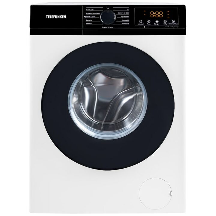 Lavarropas Automatico Telefunken Inverter Carga Frontal Tfk-Wmcfwt8K 8Kg - Vista principal