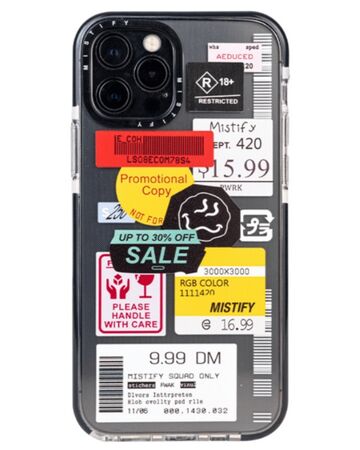 Funda Carcasa para Iphone 12 PRO Mistify BARCODE FN-BARCODEIP12