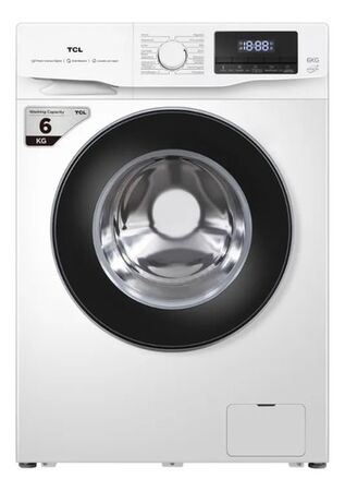 Lavarropas Inverter Tcl Effiwash 1200rpm 6kg Carga Frontal Blanco