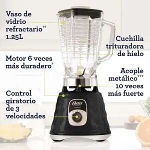 Licuadora Oster Classic Blst4655b 1.25 L Black Negro - Vista 6