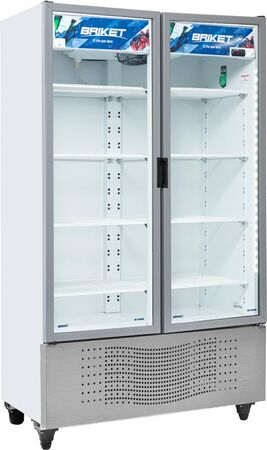 Exhibidora Vertical Briket 971 Litros Master 10000 R-290 2P