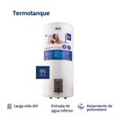 Termotanque electrico BGH BTE-095EC15MD blanco 95L 220V - Miniatura 2