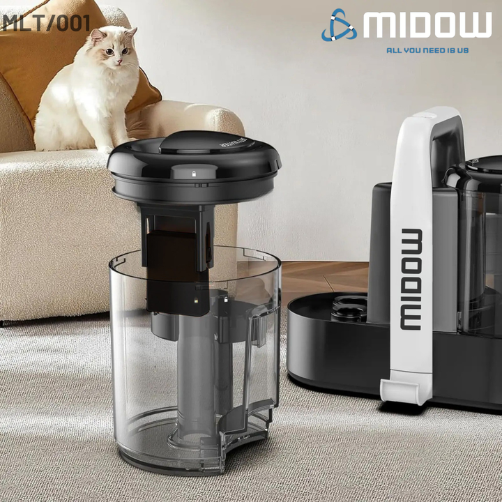 Aspiradora Lava Tapizados Midow 600w Alfombras Manchas Sofa - Vista 9