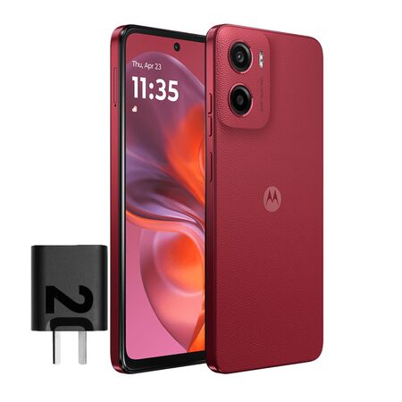CELULAR MOTOROLA G05 (XT2523-2) 6.67"  4GB/64GB  50MP/8MP PLUM RED(PB6K0019AR)