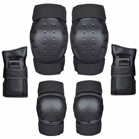 Kit de Protectores Para Patinaje Gadnic Protección Rodillera Codera Muñequeras