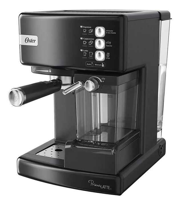 Oster PrimaLatte EM6603B Negro Cafetera Espresso De 15 Bares - Vista 1